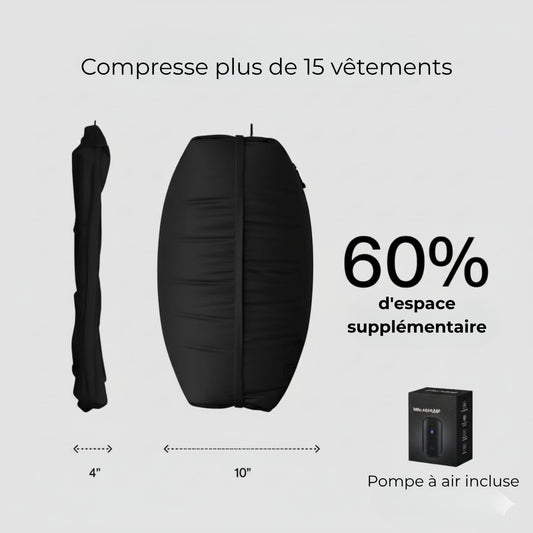 VacuSmart™ – Kit de Compression de Voyage Intelligent